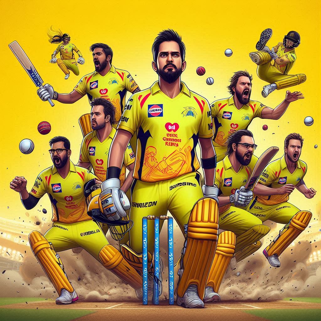 Chennai Super Kings' playing XI - IPL 2025